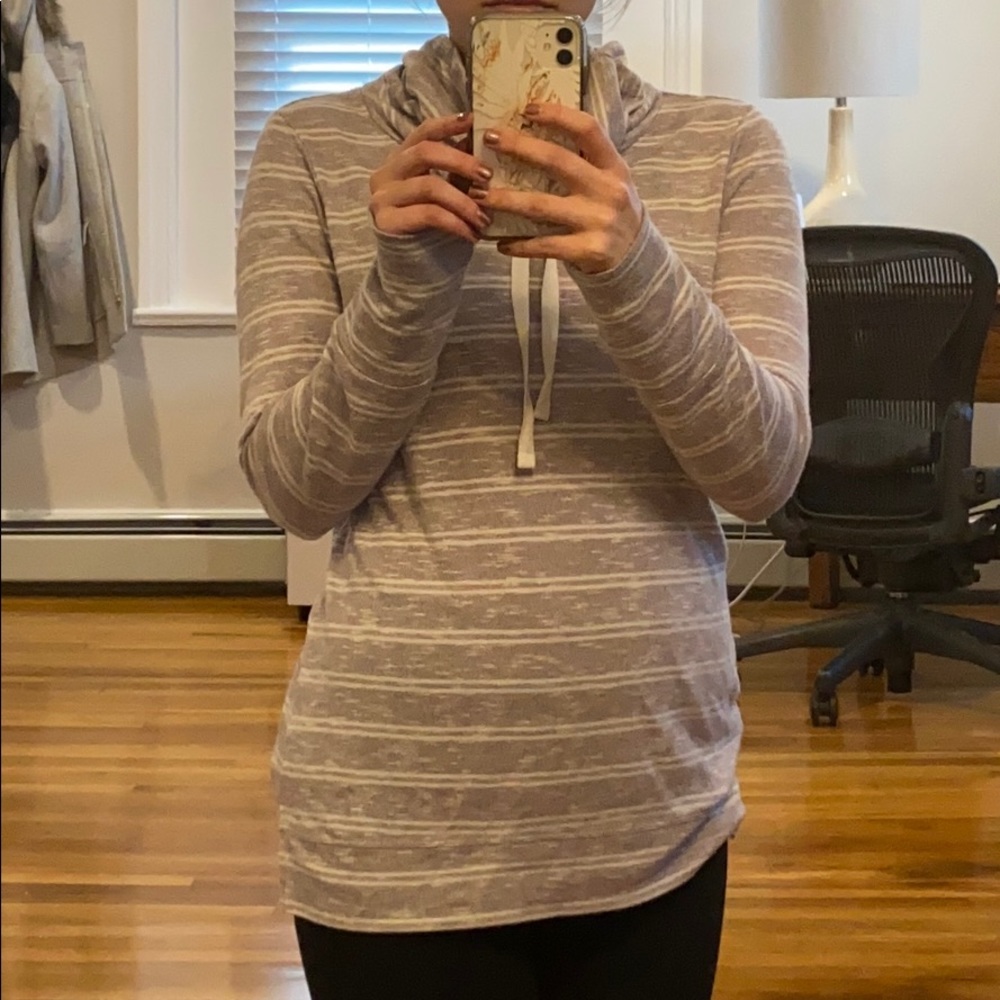 Cowell neck sweatshirt